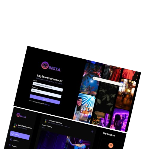 Insta - Social Media Web App